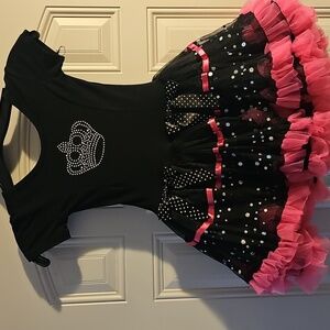 Black and Pink Princess Dress
